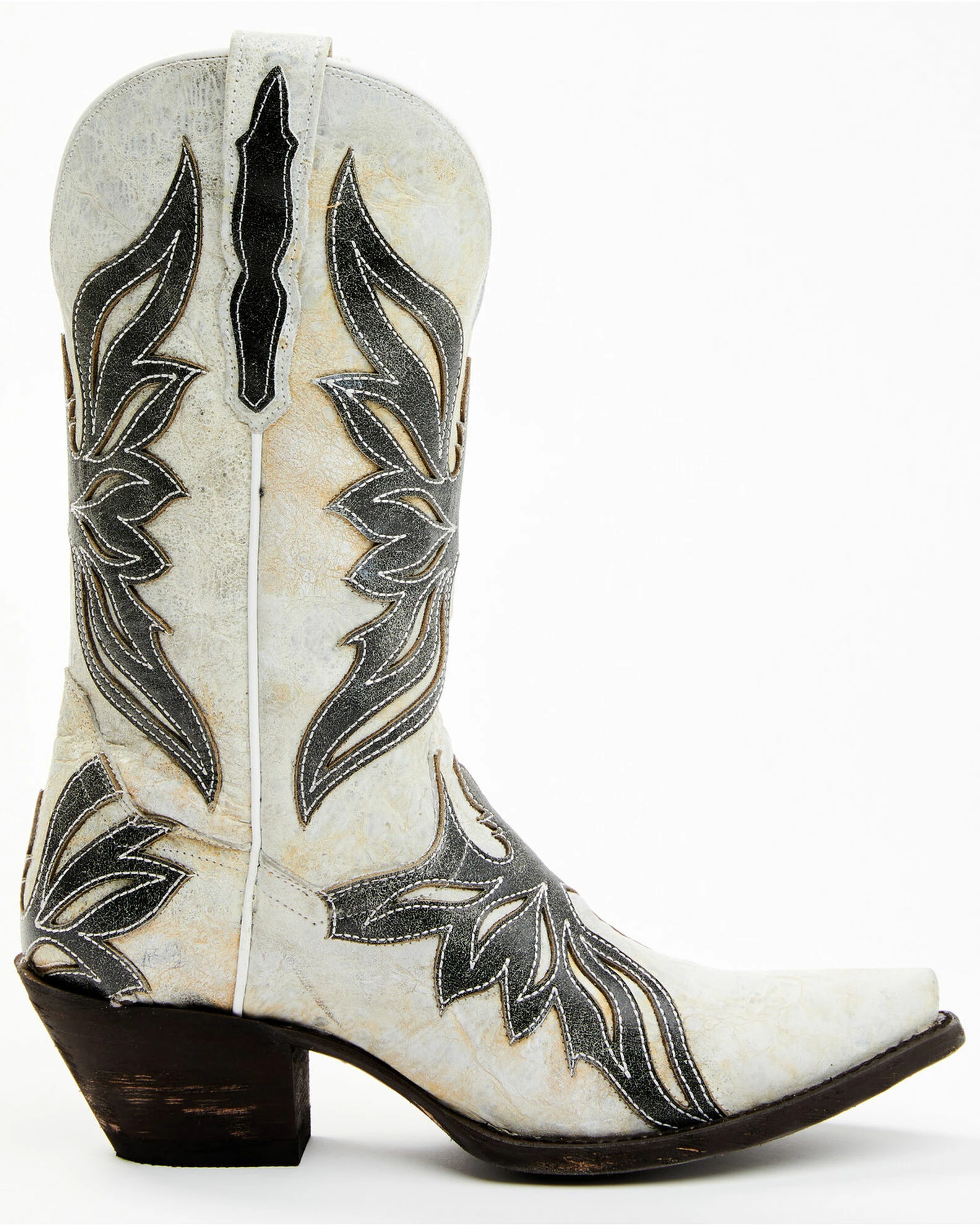 Dan Post Women's Ndulgence Vintage Leather Boots - Snip Toe 4 Dan Post Women's Ndulgence Vintage Leather Boots - Snip Toe - Image 2