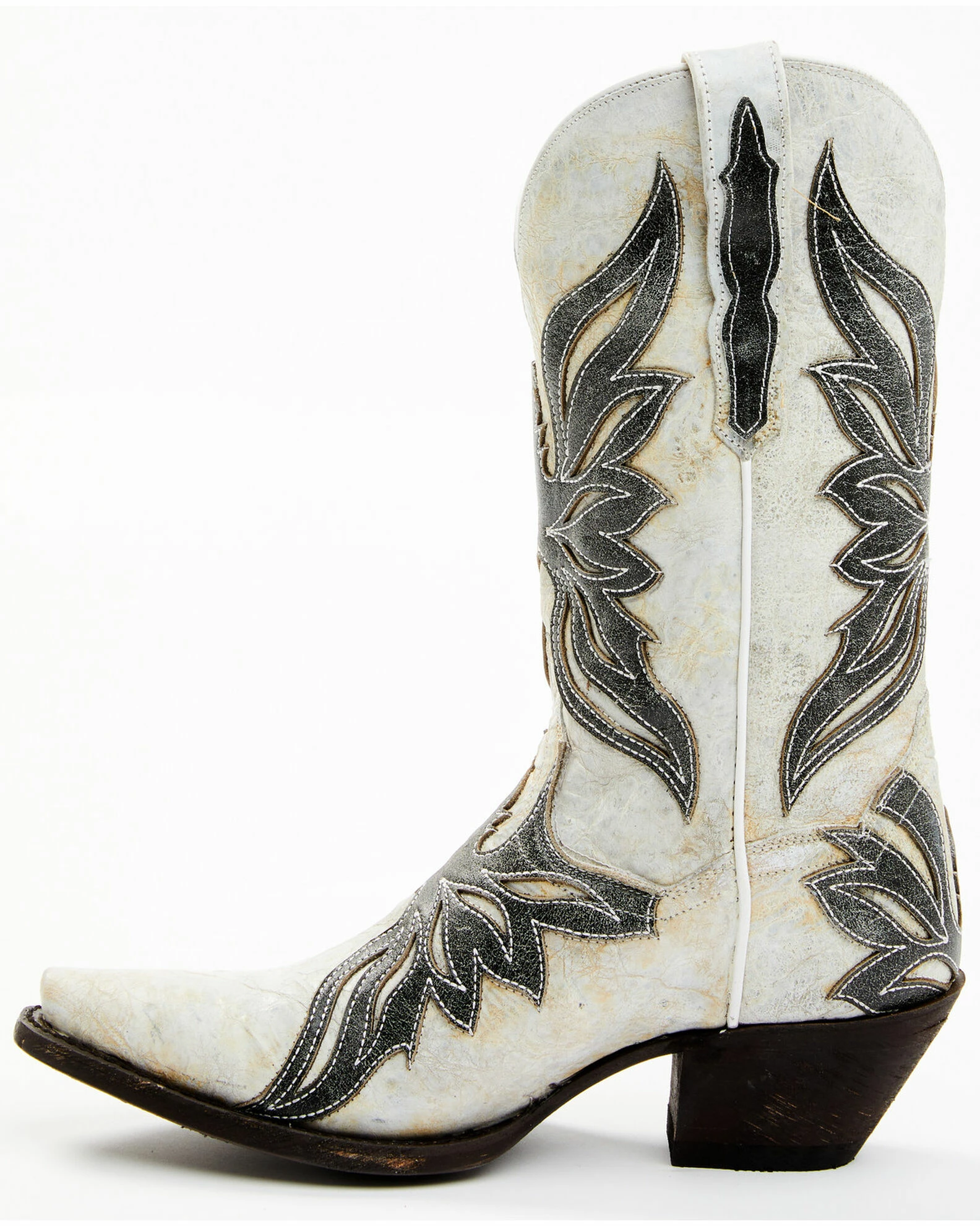 Dan Post Women's Ndulgence Vintage Leather Boots - Snip Toe 5 Dan Post Women's Ndulgence Vintage Leather Boots - Snip Toe - Image 3