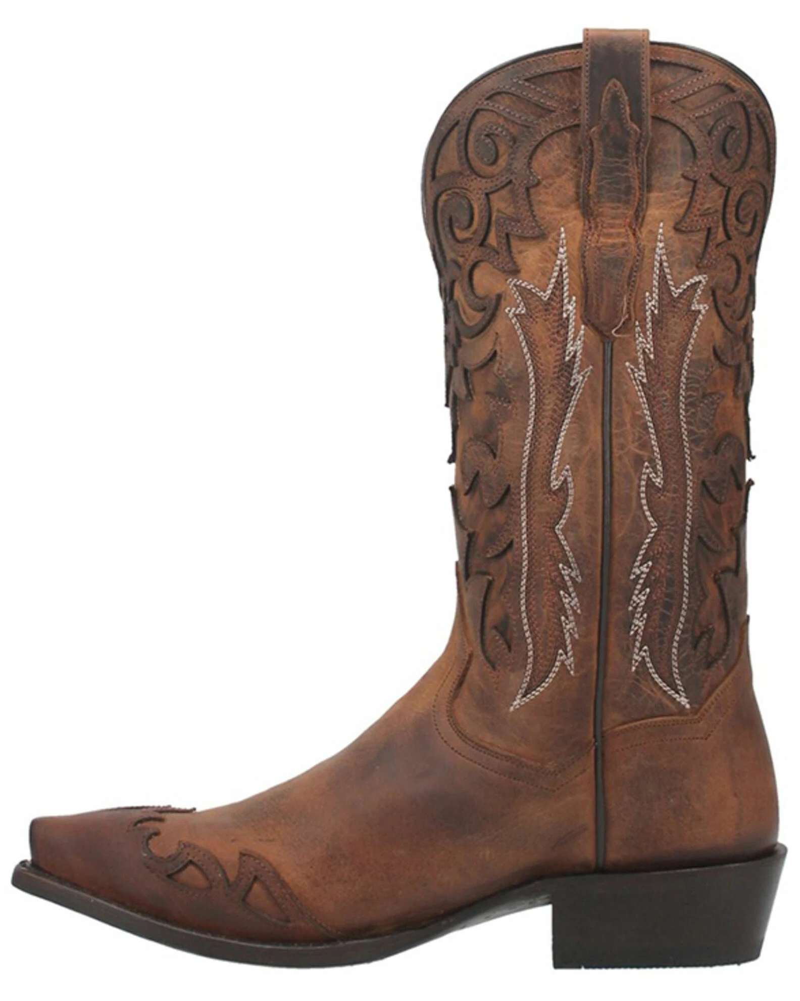 Dan Post Men's Denton All-Over Overlay Western Boots - Snip Toe 5 Dan Post Men's Denton All-Over Overlay Western Boots - Snip Toe - Image 3