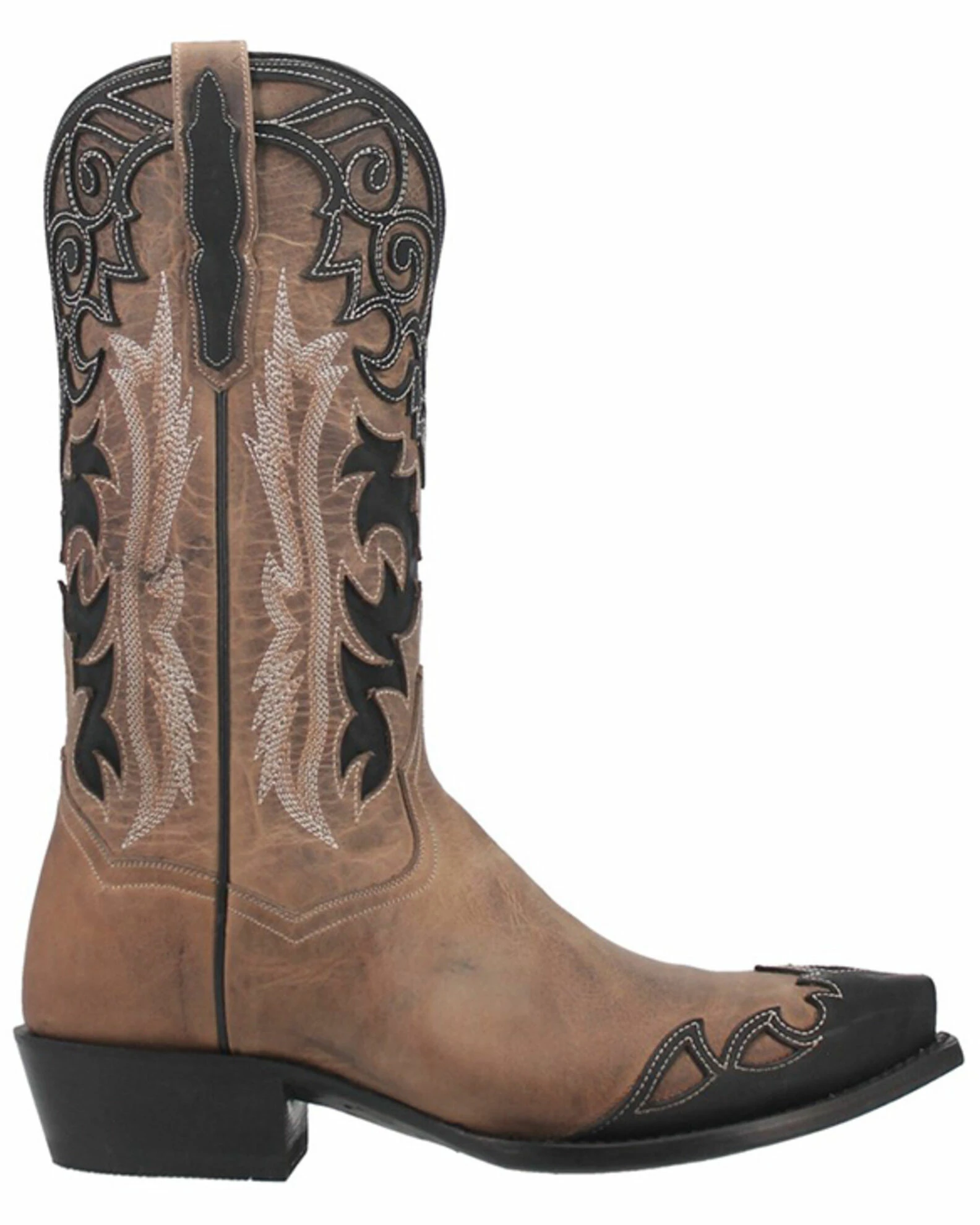 Dan Post Men's Denton All-Over Overlay Western Boots - Snip Toe 4 Dan Post Men's Denton All-Over Overlay Western Boots - Snip Toe - Image 2