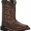 Dan Post Toddler Girls' Leopard Print Western Boots - Broad Square Toe For Toddler-Girls' 1 Dan Post Toddler Girls' Leopard Print Western Boots - Broad Square Toe For Toddler-Girls' -Dan Post Shop 2000381637 902 P1