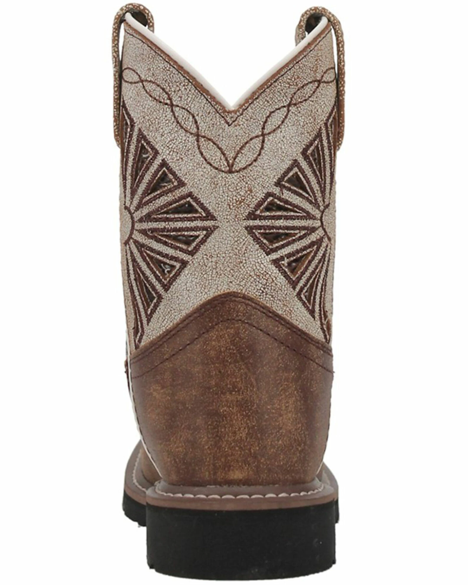 Dan Post Girls' Kite Days Western Boots - Broad Square Toe Tan 7 Dan Post Girls' Kite Days Western Boots - Broad Square Toe Tan - Image 5