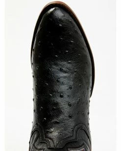 Dan Post Men's 12" Hand Ostrich Quill Exotic Western Boots -Dan Post Shop 2000381737 001 P6