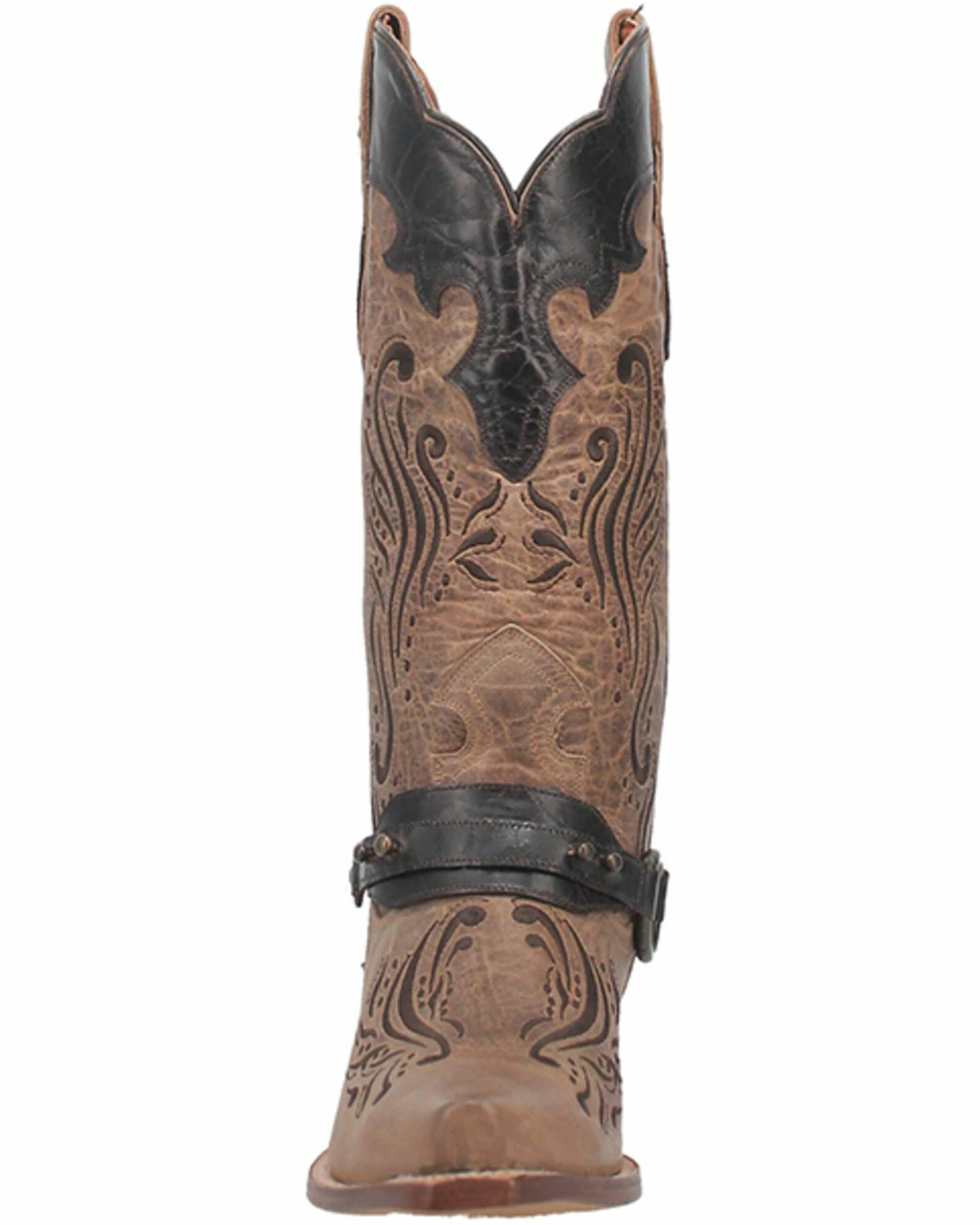 Dan Post Women's Avril Western Boots - Snip Toe Brown 6 Dan Post Women's Avril Western Boots - Snip Toe Brown - Image 4