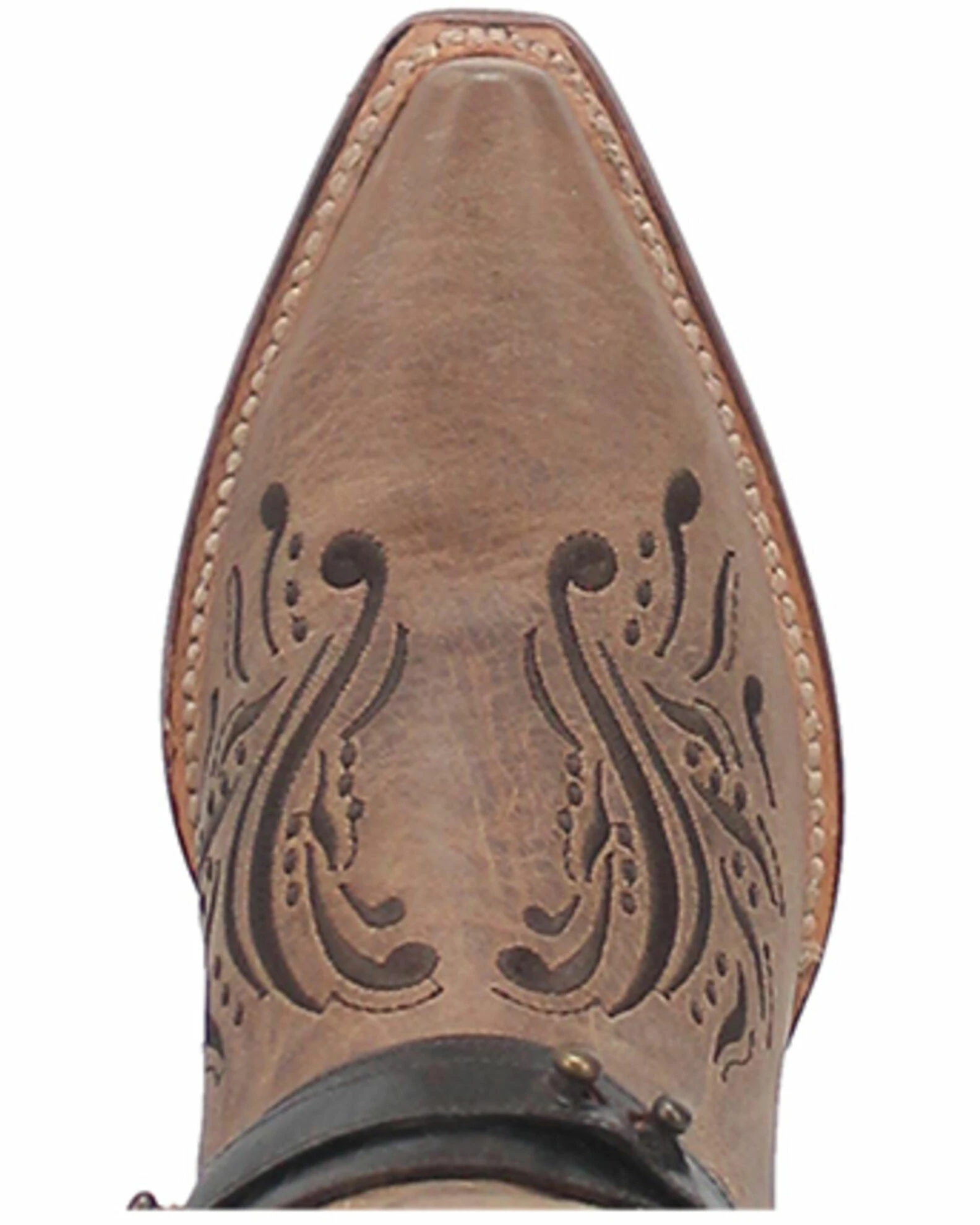 Dan Post Women's Avril Western Boots - Snip Toe Brown 7 Dan Post Women's Avril Western Boots - Snip Toe Brown - Image 5