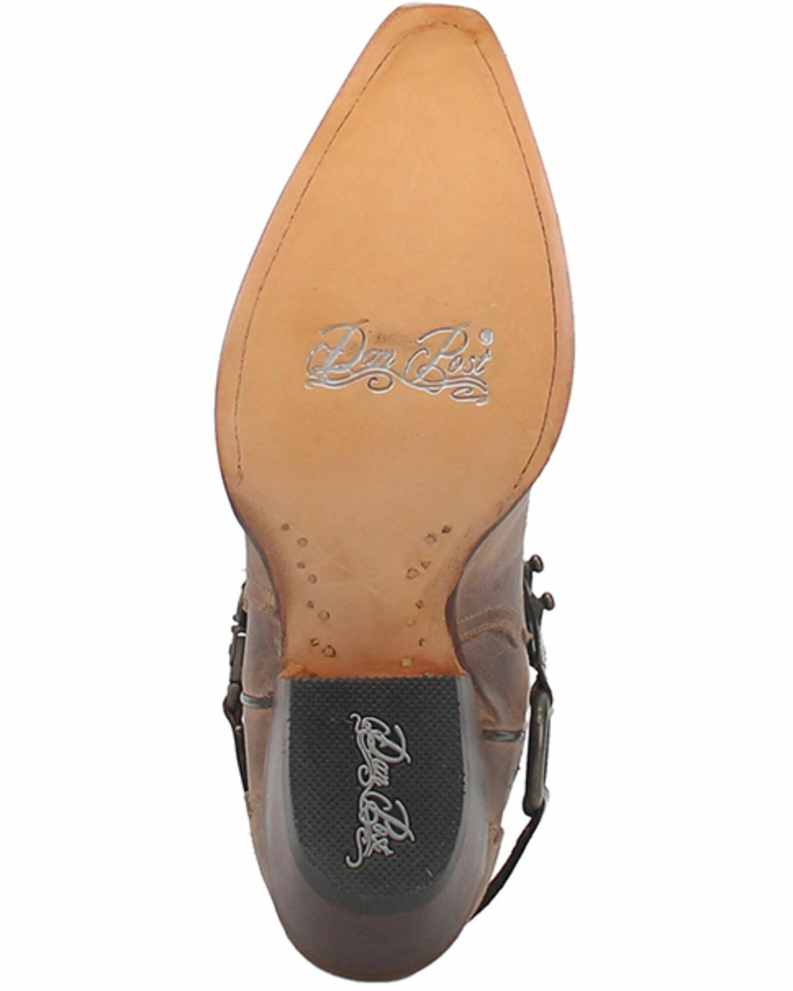 Dan Post Women's Avril Western Boots - Snip Toe Brown 8 Dan Post Women's Avril Western Boots - Snip Toe Brown - Image 6