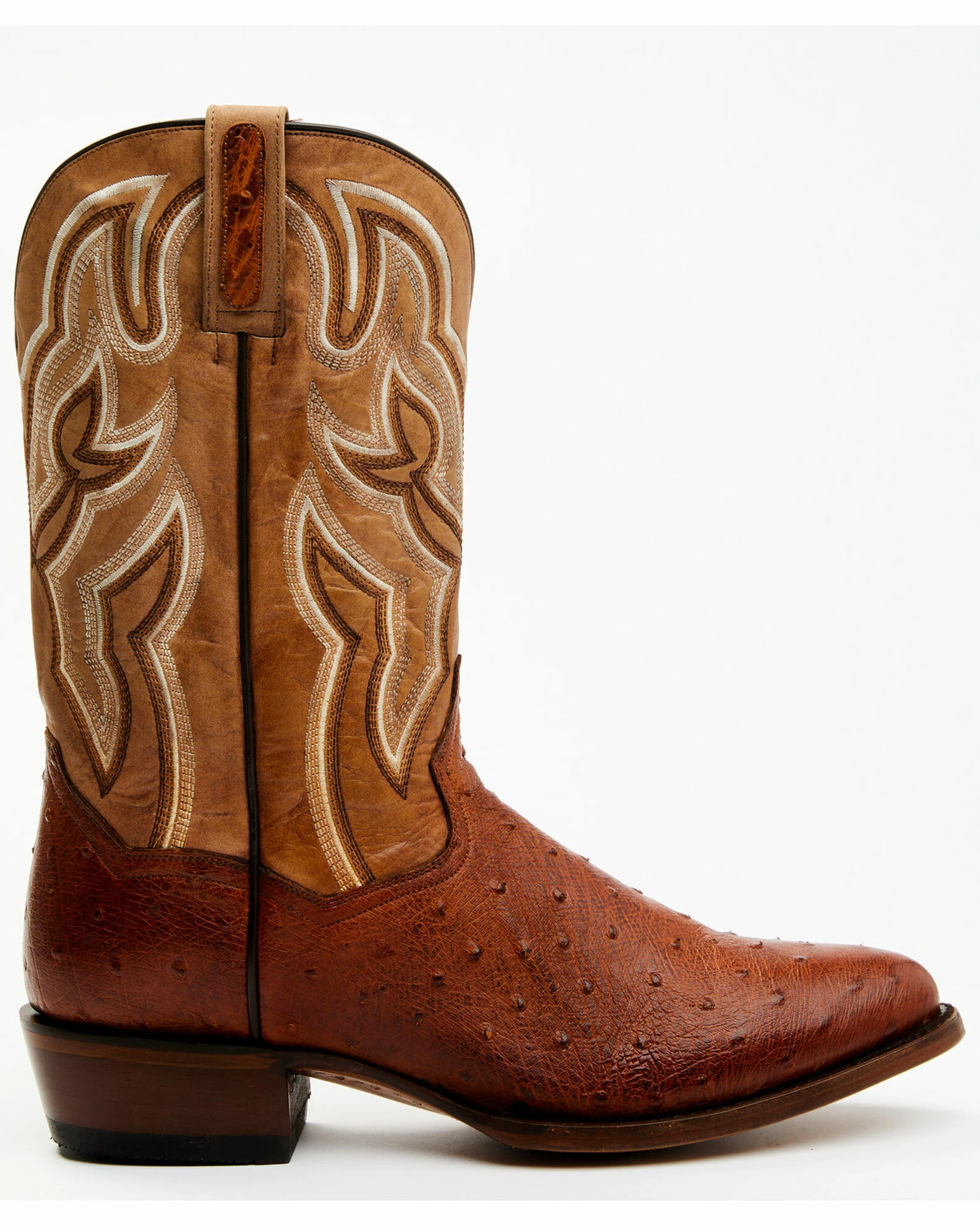 Dan Post Men's Hand Ostrich Quill Western Boots 4 Dan Post Men's Hand Ostrich Quill Western Boots - Image 2