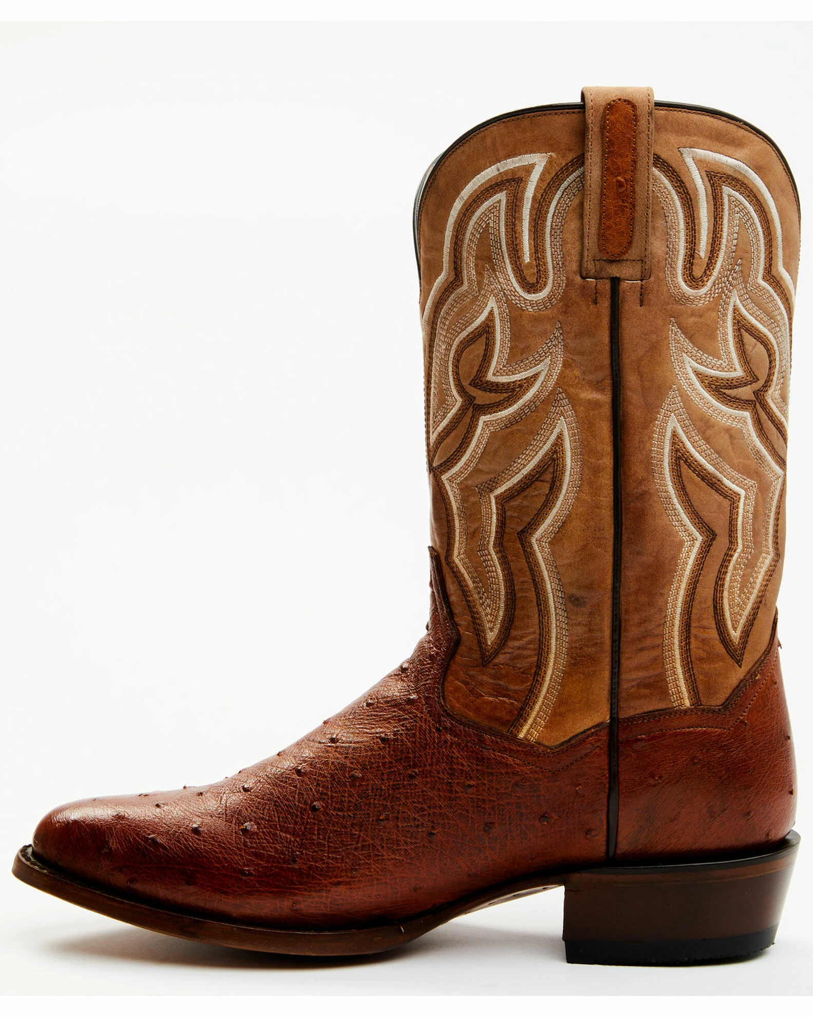 Dan Post Men's Hand Ostrich Quill Western Boots 5 Dan Post Men's Hand Ostrich Quill Western Boots - Image 3