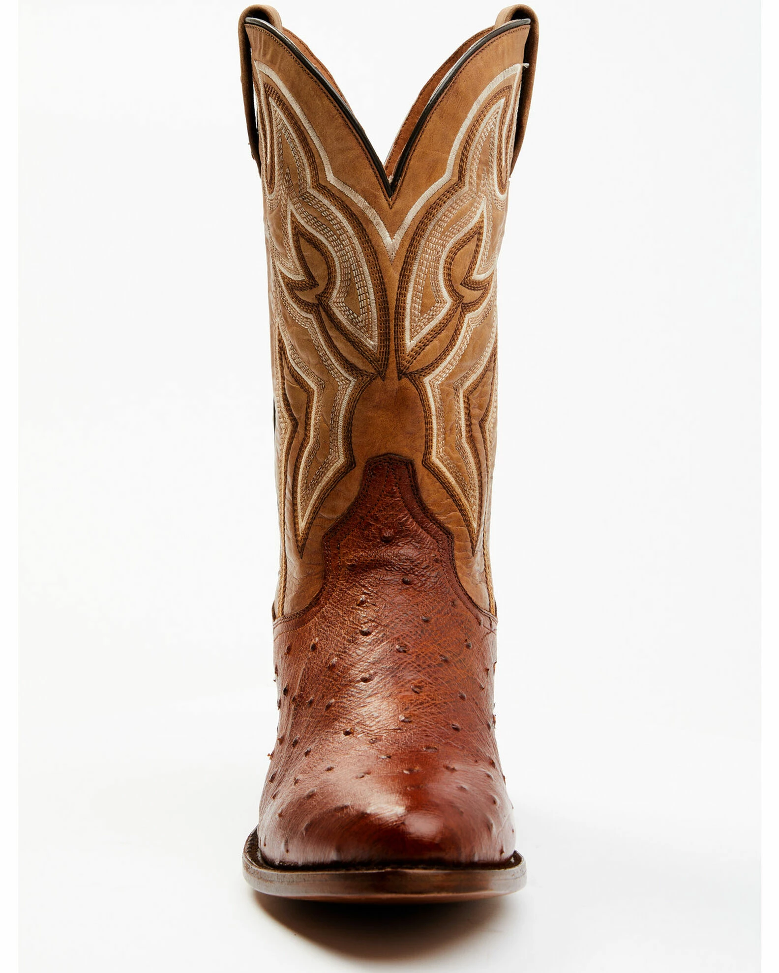 Dan Post Men's Hand Ostrich Quill Western Boots 6 Dan Post Men's Hand Ostrich Quill Western Boots - Image 4