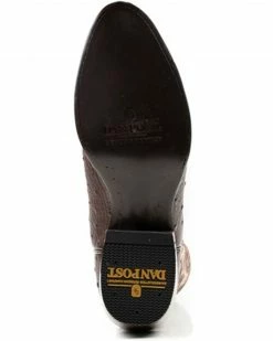 Dan Post Men's 12" Hand Ostrich Quill Exotic Western Boots -Dan Post Shop 2000381787 200 P6