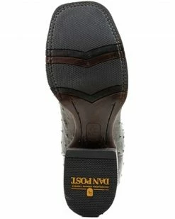 Dan Post Men's Hand Ostrich Quill Western Boots - Broad Square Toe -Dan Post Shop 2000381790 020 P6