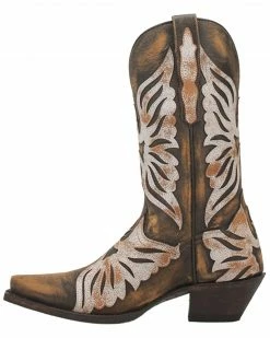 Dan Post Women's Ndulgence Leather Boot - Snip Toe Brown -Dan Post Shop 2000383197 200 P3