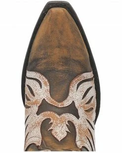Dan Post Women's Ndulgence Leather Boot - Snip Toe Brown -Dan Post Shop 2000383197 200 P6