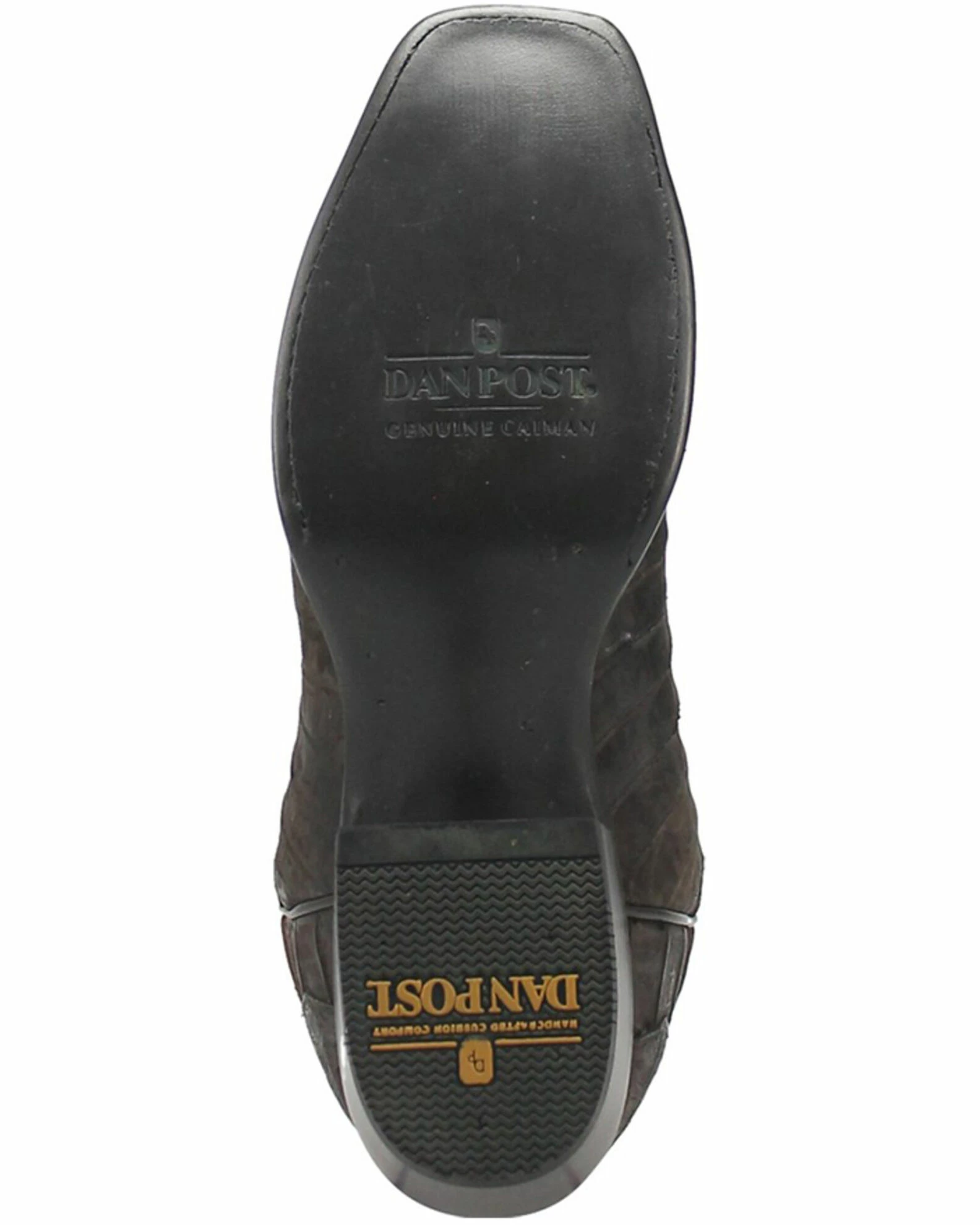 Dan Post Men's Socrates Exotic Caiman Tall Western Boots - Square Toe 9 Dan Post Men's Socrates Exotic Caiman Tall Western Boots - Square Toe - Image 7