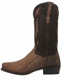 Dan Post Men's Stalker Exotic Caiman Western Boot - Square Toe Taupe 12 Dan Post Men's Stalker Exotic Caiman Western Boot - Square Toe Taupe -Dan Post Shop 2000383246 251 P3