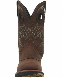 Dan Post Men's Lampasas Western Boots - Broad Square Toe Brown 13 Dan Post Men's Lampasas Western Boots - Broad Square Toe Brown -Dan Post Shop 2000383253 200 P4