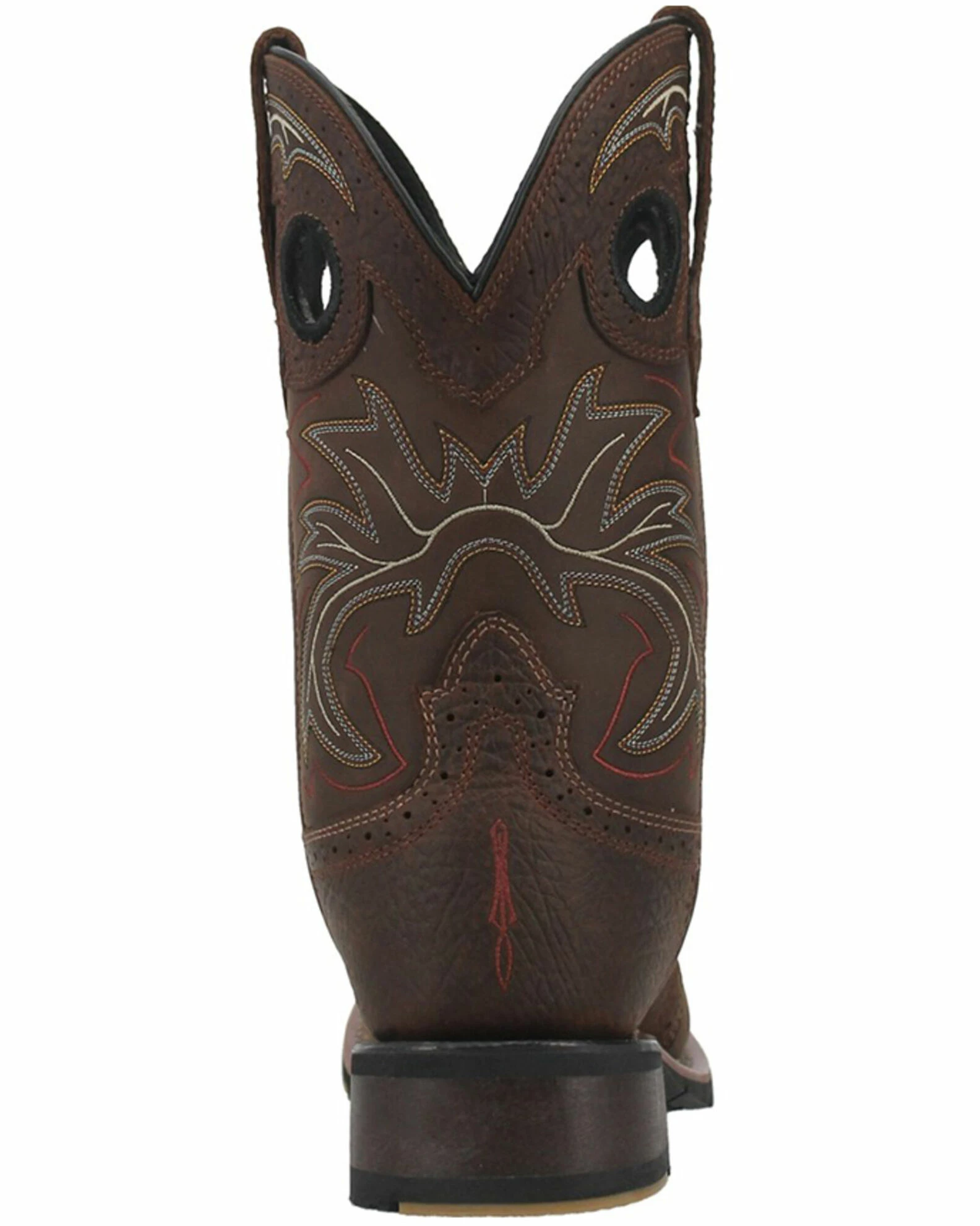 Dan Post Men's Lampasas Western Boots - Broad Square Toe Brown 7 Dan Post Men's Lampasas Western Boots - Broad Square Toe Brown - Image 5
